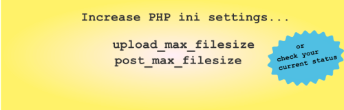 Increase Upload Max Filesize WordPress plugin