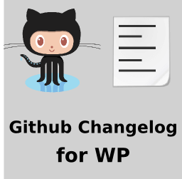 Github Changelog WordPress plugin