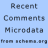 Recent Comments Widget Microdata